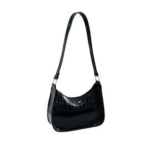 Small Shoulder Bags Zier Crocodile Embossed Handbag Faux Leather :o)